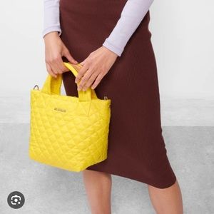 MZ WALLACE METRO TOTE DELUXE - XS. Sunflower